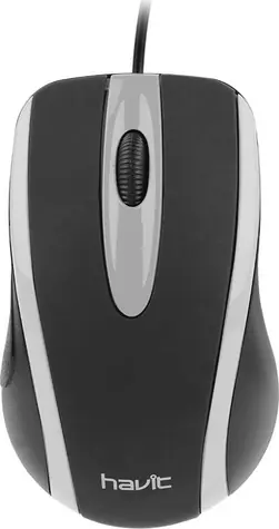 Havit MS753 černá / Optická myš / 1000DPI / USB / 1.35 m