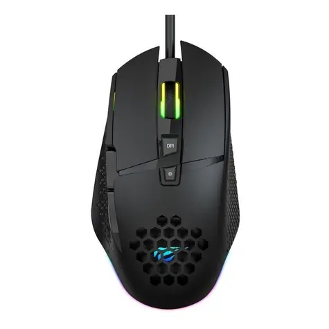 Havit MS997GT černá / Herní myš / bezdrátová / optická / 2400DPI / 6 tlačítek
