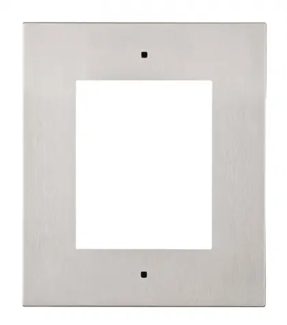2N ATEUS-9155011 - IP Verso - rámeček pro instalaci do zdi / 1 modul / nikl