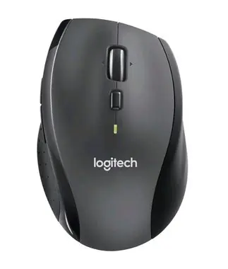 Rozbaleno - Logitech Marathon M705 šedá / bezrátová myš / Optický senzor / 1000 DPI / 7 tlačítek / 2.4 GHz  / rozbaleno
