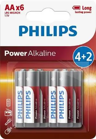 Philips baterie AA Power Alkaline - 6ks