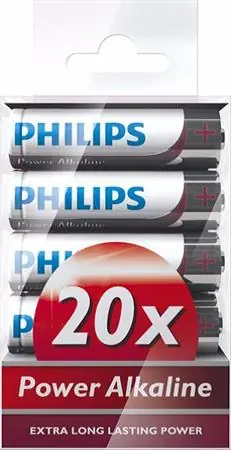 Philips baterie AA Power Alkaline - 20ks