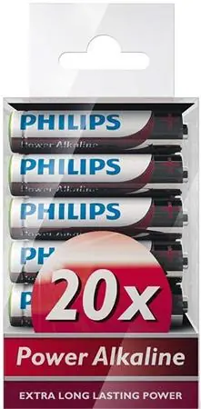 Philips baterie AAA Power Alkaline - 20ks