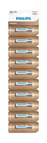 Philips baterie AAA Entry Alkaline - 10ks
