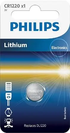 Philips baterie CR1220 Lithium - 1ks
