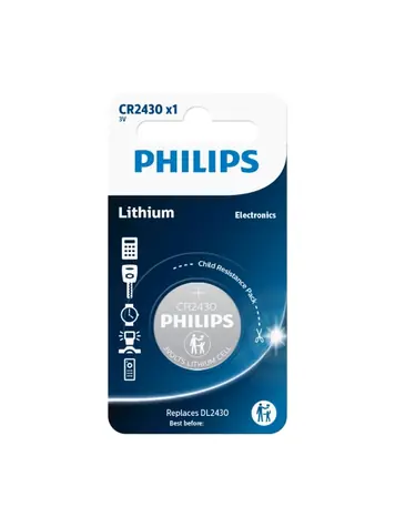 Philips baterie CR2430 Lithium - 1ks