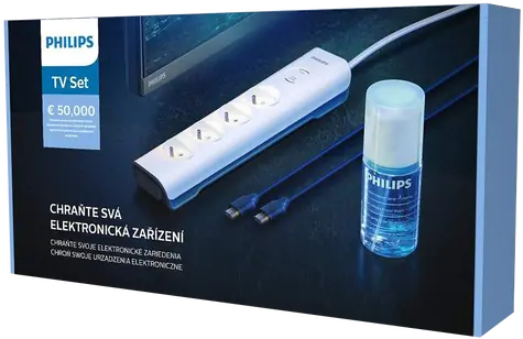 Philips TVSET01/60 / TV set / Přepěťová ochrana / HDMI kabel / Čistič obrazovek