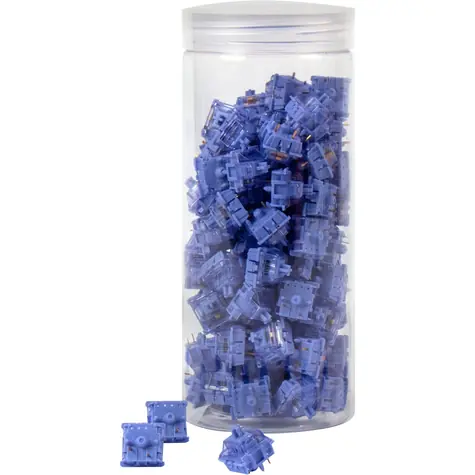 Keychron Gateron CJ Light Blue Switch Set - 110ks / Spínače do mechanické klávesnice / Light Blue