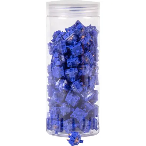 Keychron Gateron CJ Dark Blue Switch Set - 110ks / Spínače do mechanické klávesnice / Dark Blue