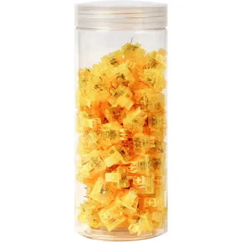 Keychron Gateron Ink V2 Yellow Switch Set - 110ks / Spínače do mechanické klávesnice / Yellow