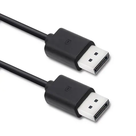Qoltec 50361 Kabel DisplayPort v1.2 (M) - DisplayPort v1.2 (M) 1.8m černá