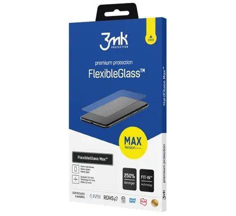 3mk FlexibleGlass Max Hybridní sklo pro Samsung Galaxy S23 (SM-S911) černá