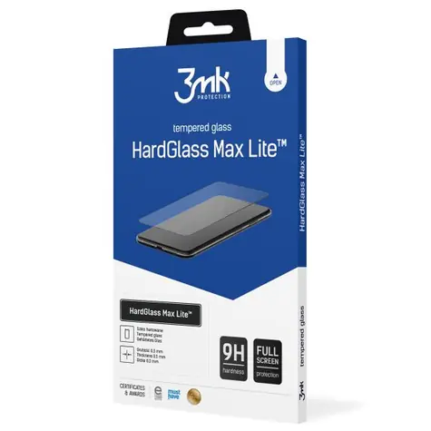 3mk HardGlass Max Lite Tvrzené sklo pro Xiaomi 12 & Xiaomi 12X černá