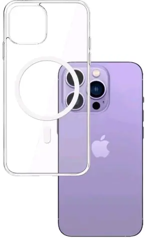 3mk MagCase ochranný kryt pro Apple iPhone 14 Pro čirá