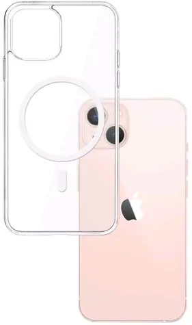 3mk MagCase ochranný kryt pro Apple iPhone 14 čirá
