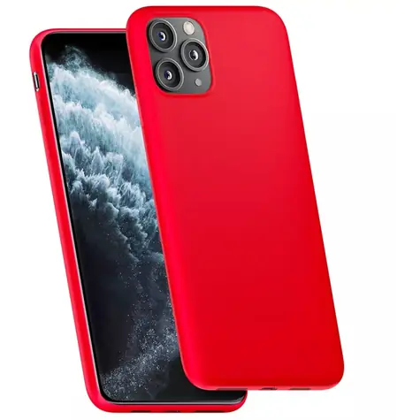 3mk Matt Case ochranný kryt pro Apple iPhone 14 Pro Max strawberry/červená