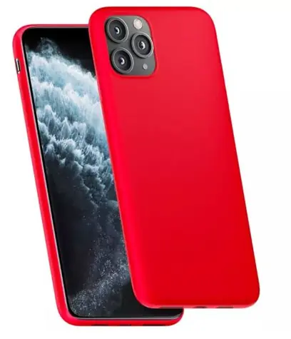 3mk Matt Case ochranný kryt pro Apple iPhone 14 Pro strawberry/červená