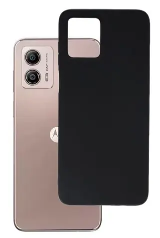 3mk Matt Case ochranný kryt pro Motorola Moto G53 černá