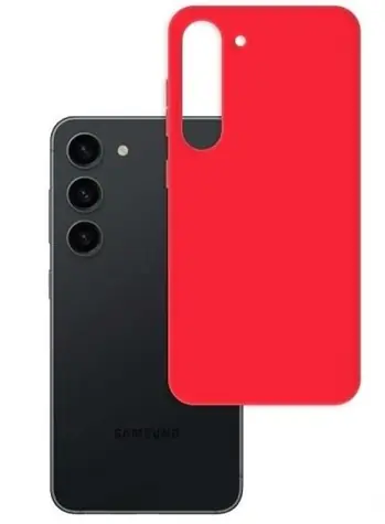 3mk Matt Case ochranný kryt pro Samsung Galaxy S23+ (SM-S916) strawberry/červená