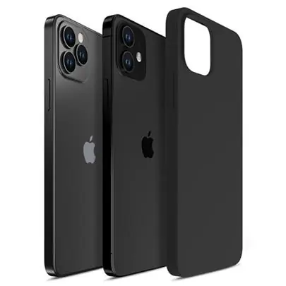 3mk Silicone Case ochranný kryt pro Apple iPhone 12 & iPhone 12 Pro 