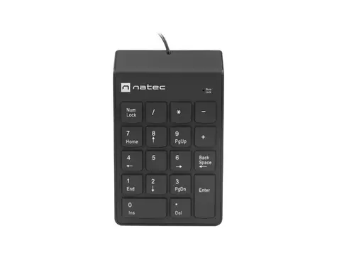 Natec Goby 2 černá / Numerická klávesnice / USB