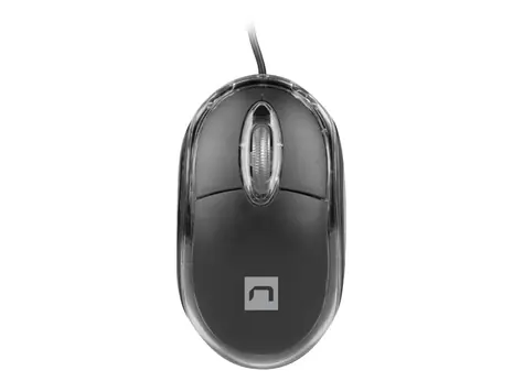 Natec Vireo 2 černá / drátová / 1000 dpi / USB / 3 tlačitka