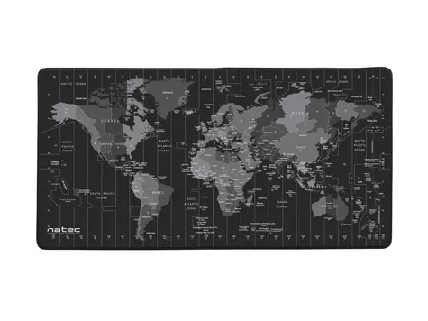 Natec Time Zone / podložka pod myš a klavesnici / rozměry 800 x 400 x 2.5 mm