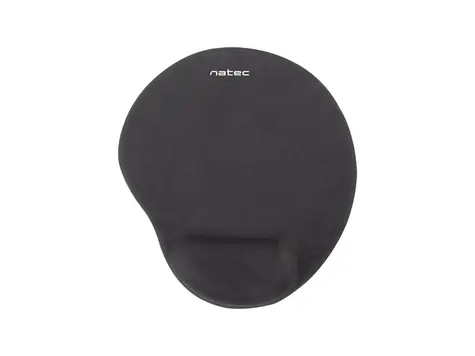 Natec Marmot / ergonomická podložka / černá