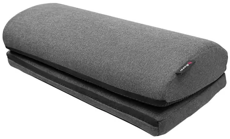 AROZZI Opěrka nohou šedá / ergonomický polštář pod nohy