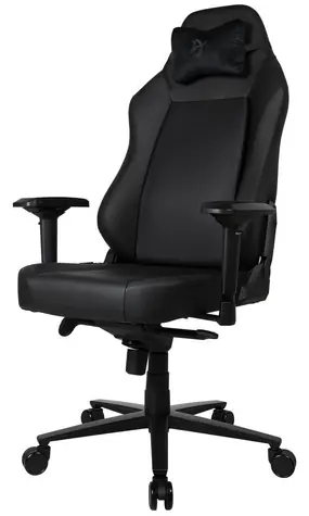 AROZZI PRIMO PREMIUM černá / herní židle / 130.5 - 140.5 cm / nosnost 145 kg / kůže