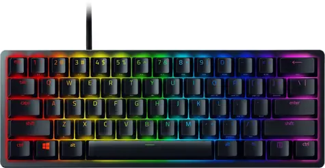Razer Huntsman Mini Red černá / Herní klávesnice / mechanická / drátová (USB-C) / spínače Razer Optical Switches / US