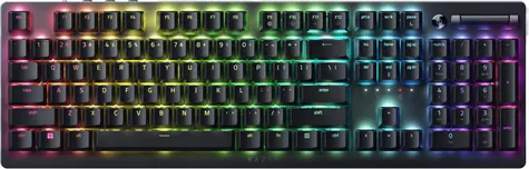 Razer DeathStalker V2 Pro Red Switch US černá / Herní klávesnice / mechanická / BT / spínače Razer Opttical Red / US