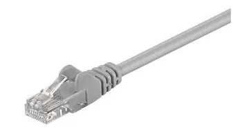 Goobay 68357 CAT 5e patch kabel U/UTP 2 m šedá