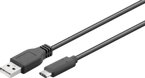 Goobay 55468 kabel USB 2.0 A M na USB-C M 1.8 m