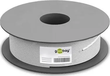 Goobay 68710 CAT 5e síťový kabel U/UTP 100 m šedá