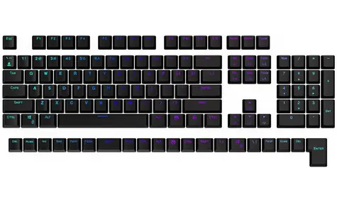 Endorfy Set kláves KC124 černá / 124 kláves / PBT