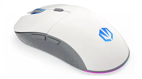 Endorfy GEM Plus Wireless bílá / Bezdrátová myš / optická / 26000 dpi  / 6 tlačítek / RGB / USB / 1.6m