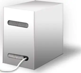 Goobay 95410 CAT 5e síťový kabel U/UTP 305 m šedá