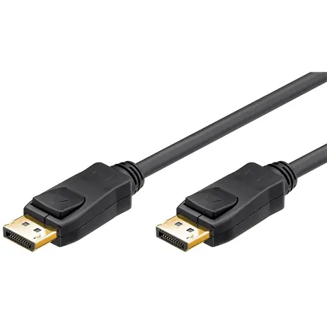 Goobay 65923 kabel DisplayPort 1.2 M na DisplayPort 1.2 M 2m černá / pozlacené konektory