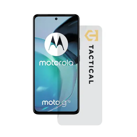 Tactical Glass Shield 2.5D sklo pro Motorola G72 čirá 