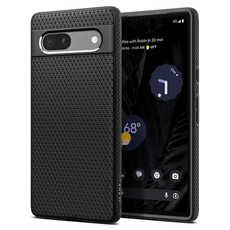 Spigen Liquid Air ochranný kryt pro Google Pixel 7a černá