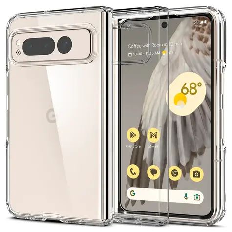Spigen Ultra Hybrid pro Google Pixel Fold průhledná