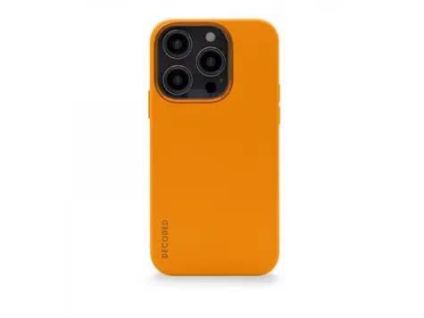 Decoded silikonový ochranný kryt pro Apple iPhone 14 Pro Max oranžová