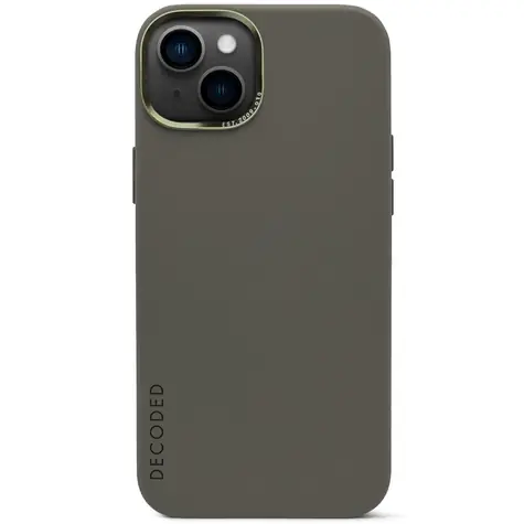 Decoded silikonový ochranný kryt pro Apple iPhone 14 zelená