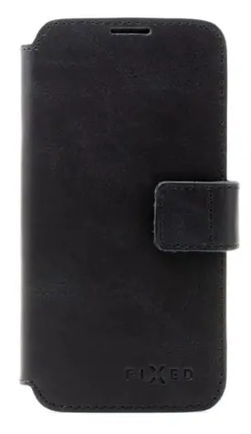 FIXED ProFit Kožené pouzdro typu kniha pro Samsung Galaxy A54 5G černá