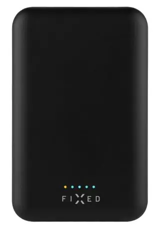 FIXED MagZen 6 000 mAh Powerbanka s bezdrátovým nabíjením a podporou Magsafe černá
