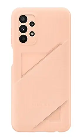 SAMSUNG Card Slot Case pouzdro pro Samsung A23 5G oranžová / zadní kryt / prostor pro kreditní kartu