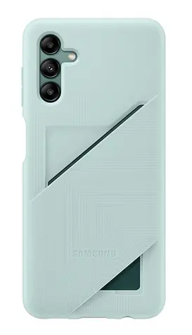SAMSUNG Card Slot Case pouzdro pro Samsung A04s zelená / zadní kryt / prostor pro kreditní kartu