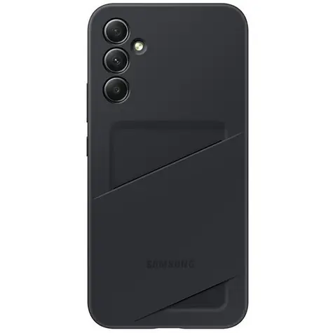 SAMSUNG Card Slot Case pouzdro pro Samsung Galaxy A14 černá / zadní kryt / prostor pro kreditní kartu