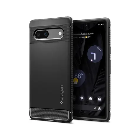 Spigen Rugged Armor ochranný kryt pro Goole Pixel 7a černá